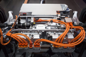 Transmission of a modern plugin hybrid vehicle. Transmission d'un plugin moderne de véhicule hybride. Ingénierie